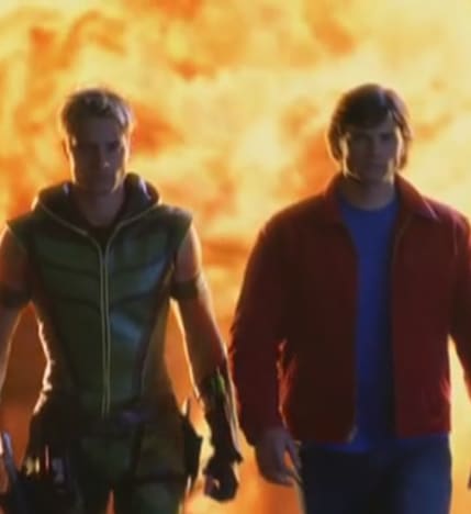 Oliver & Clark in Justice League - Smallville