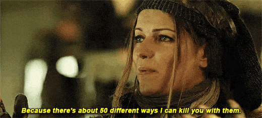 Diyoza Talks Back to Gabriel - The 100 Season 6 Episode 8