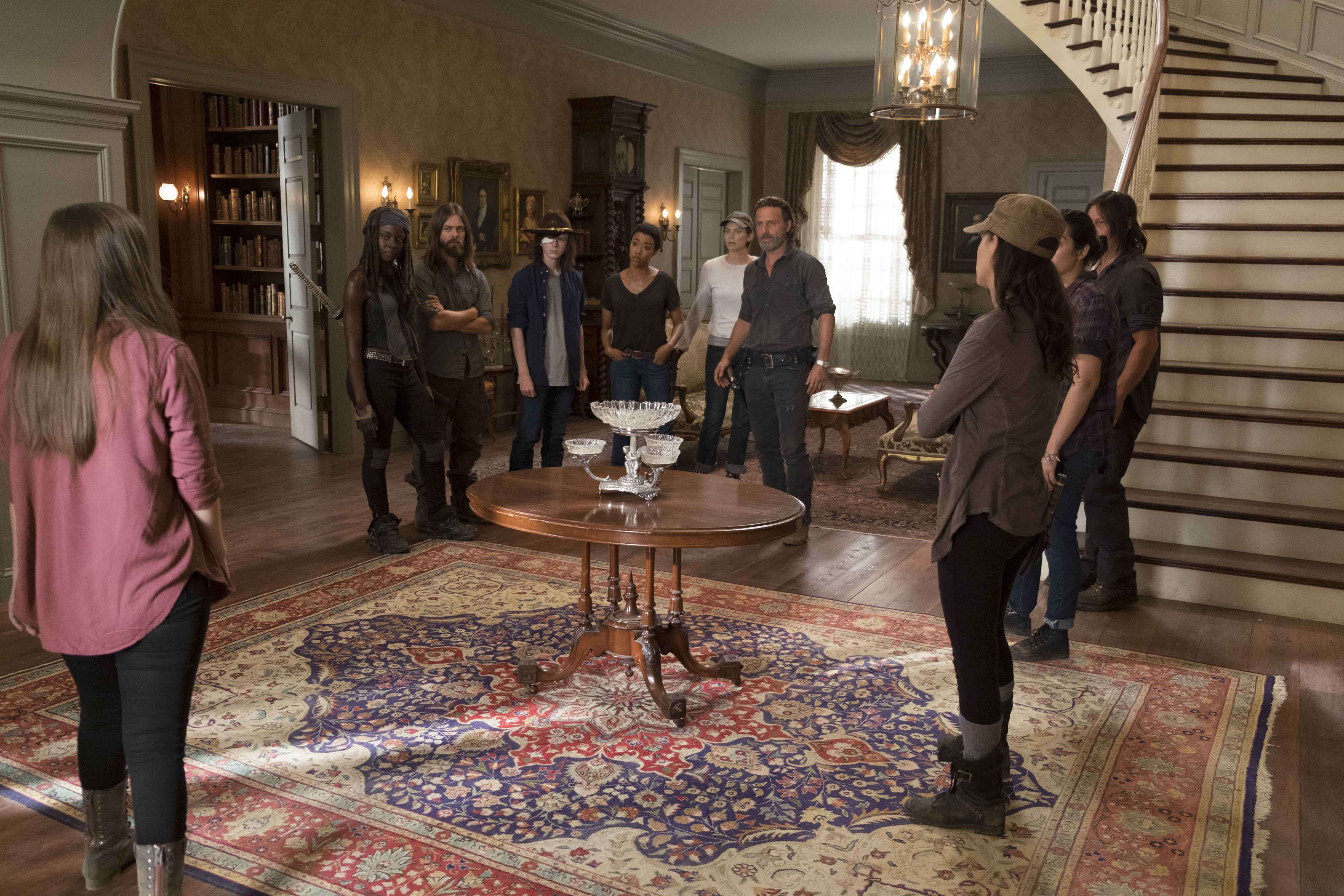 Become a part of 'The Walking Dead' at this mansion