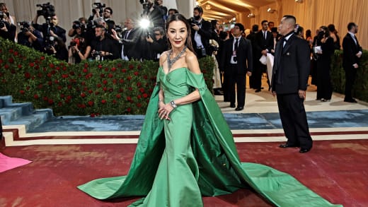 Michelle Yeoh attends The 2022 Met Gala Celebrating "In America: An Anthology of Fashion" 