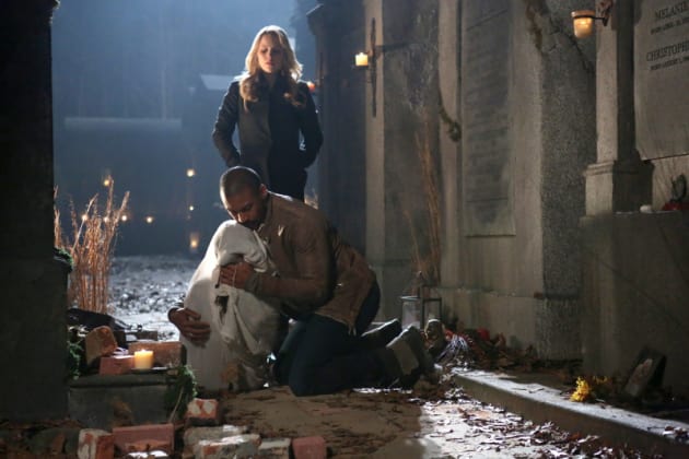 Rebekah and Marcel on the Run