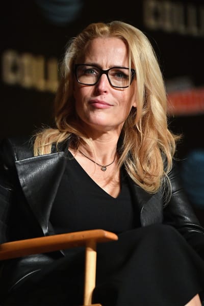 Gillian Anderson Attends Comic-Con