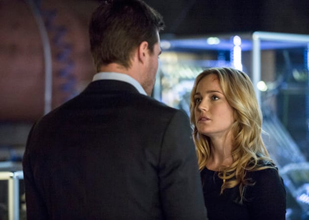 Sara Looks Up at Oliver