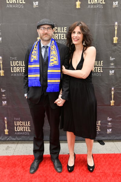 Erik Jensen and Jessica Blank attend the 37th Annual Lucille Lortel 