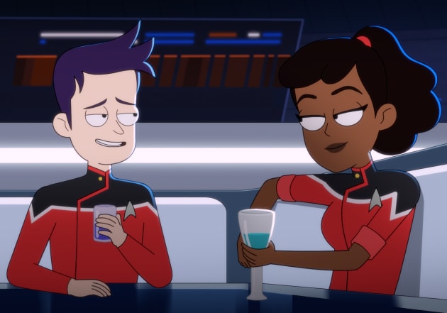 Chillaxing - Star Trek: Lower Decks Season 1 Episode 10