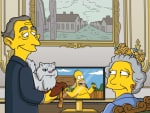 The Queen on The Simpsons