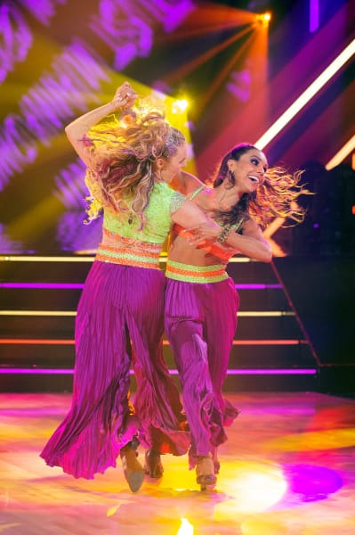 JoJo Siwa and pro Jenna Johnson - Dancing With the Stars Season 30 Episode 1