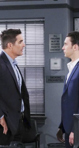 Chad Confronts Rafe/Tall - Days of Our Lives