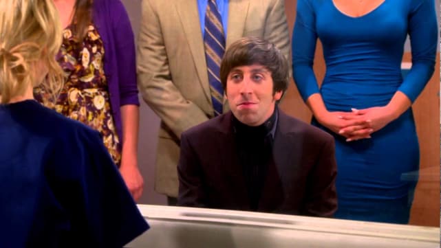 Howard sings a song for Bernadette -- The Big Bang Theory, "The Romance Resonance"