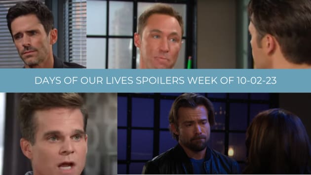 Days of Our Lives Spoilers for the Week of 10-02-23: Will An Overhard Conversation Be The End of Belle and Shawn? Days of Our Lives Spoilers for the Week of 10-02-23: Will An Overhard Conversation Be The End of Belle and Shawn?