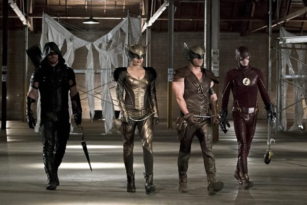 Leading them to Slaughter Arrow Season 4 Episode 8 TV Fanatic