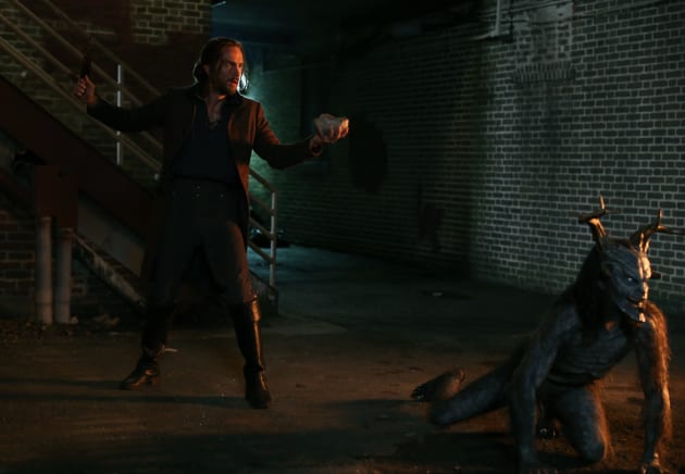 Fighting a Demon - Sleepy Hollow