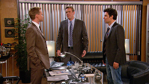 Barney, Ted and Marshall