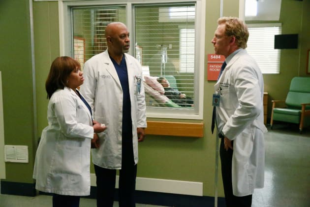 Bailey, Richard, and Owen - Grey's Anatomy Season 11 Episode 22
