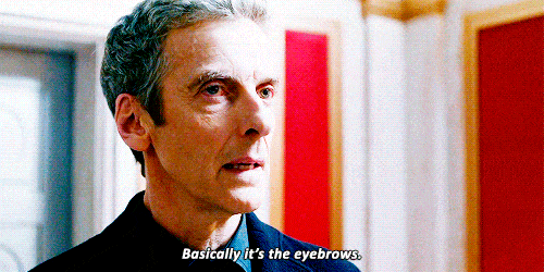 His Eyebrows
