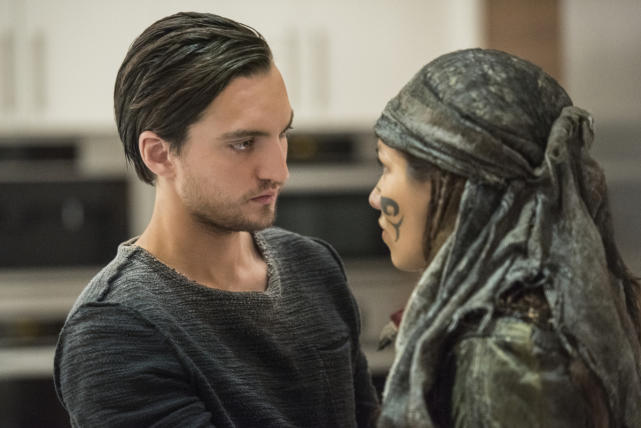 Murphy and Emori — The 100 Season 4 Episode 7
