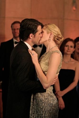 Lily and Rufus Kissing