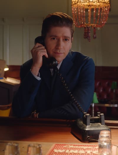 Joel on the phone - The Marvelous Mrs. Maisel Season 4 Episode 6