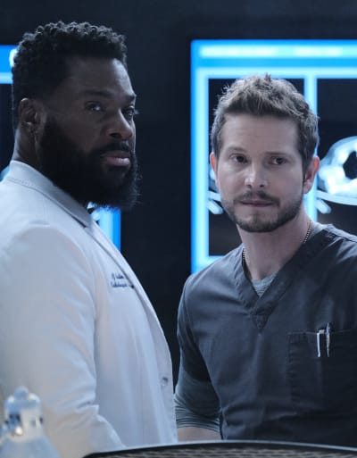 Treating Cain - tall - The Resident Season 4 Episode 3