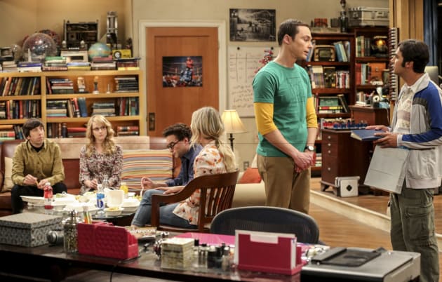 Sheldon and Raj Talk - The Big Bang Theory Season 10 Episode 18 - TV ...