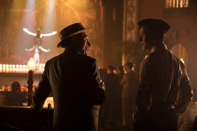 Grimnir and a Nazi - American Gods Season 2 Episode 6