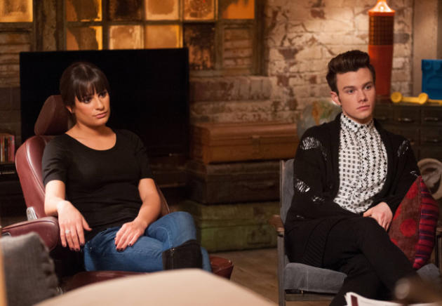 Rachel with Kurt