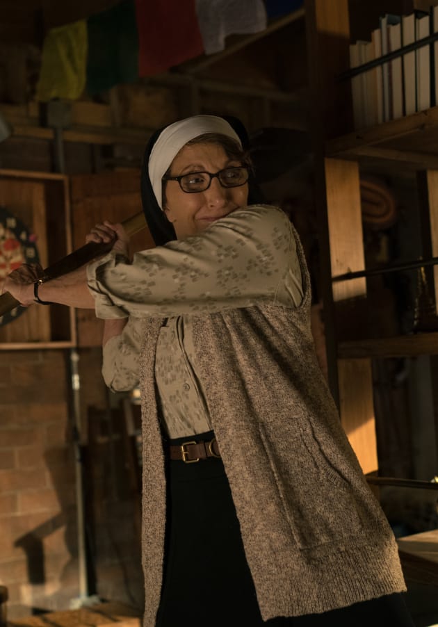 Sister Andrea's Smackdown - Evil Season 3 Episode 10