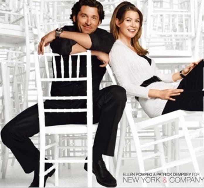 Ellen Pompeo And Patrick Dempsey For New York Company Holiday Style Tv Fanatic