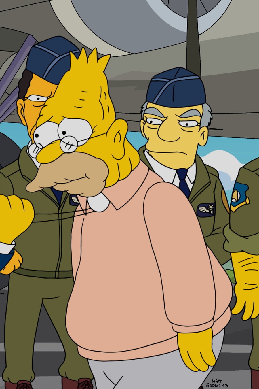 Simpsons air force on sale