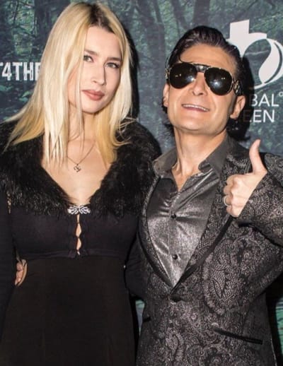 Corey Feldman and wife, or angel?