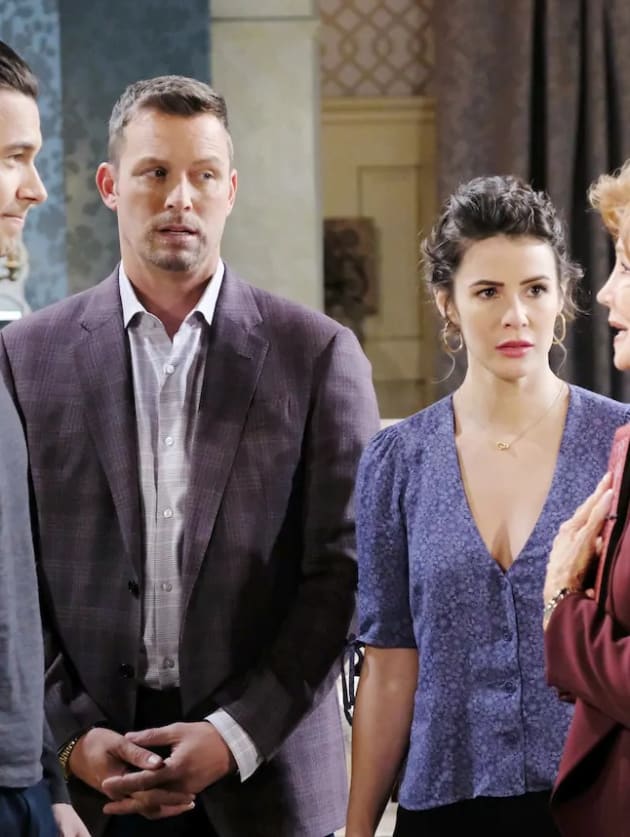 (TALL) Questioning Xander - Days of Our Lives