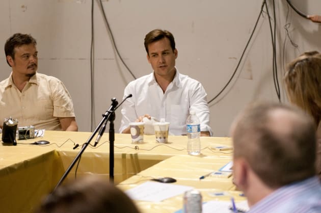 Gabriel Macht Set Shot