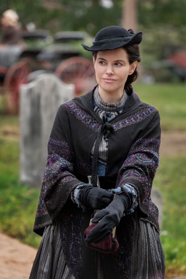 Rebecca Suited Up - Chapelwaite Season 1 Episode 1