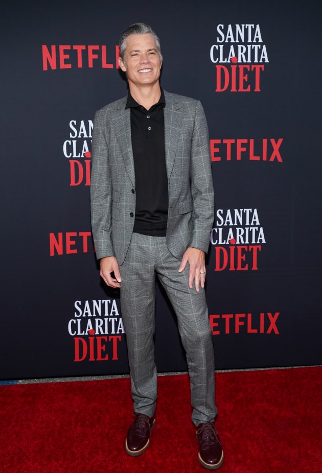 Timothy Olyphant Attends Netflixs Santa Clarita Diet Season 3 Pr 