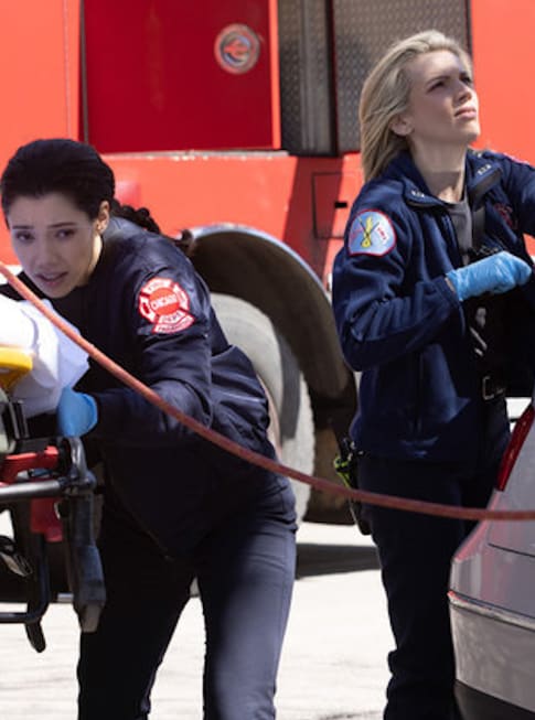 Violet and Brett - Chicago Fire Season 9 Episode 13