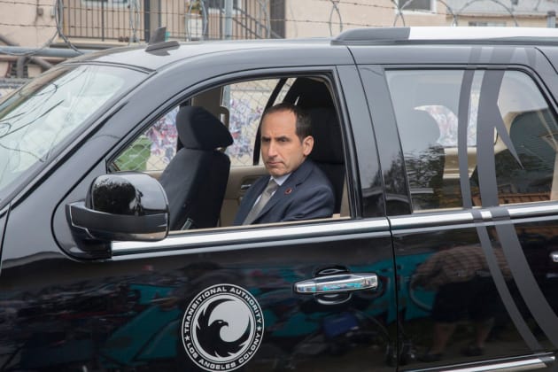 Snyder in a Car - Colony Season 2 Episode 13