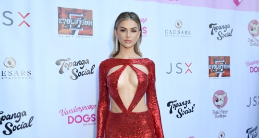 Lala Kent attends the 5th Annual Vanderpump Dog Foundation Gala at The Maybourne Beverly Hills