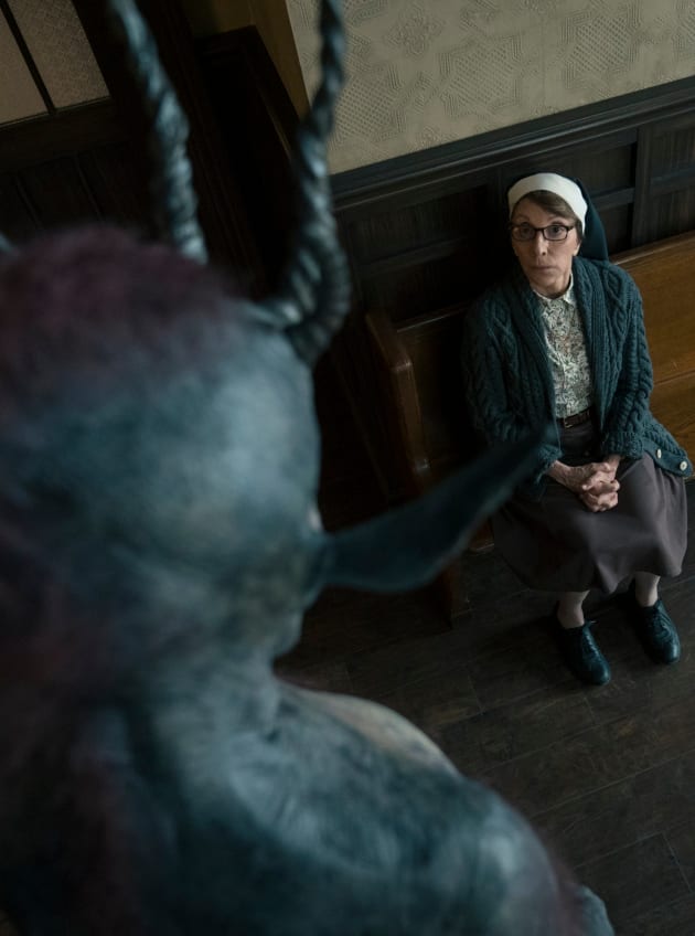The Demon Confronts Sister Andrea - Evil Season 3 Episode 3
