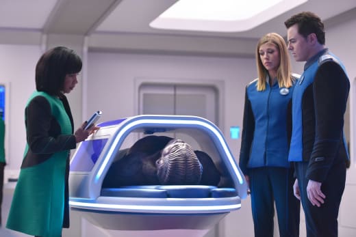 Sick Bay Meeting - The Orville Season 2 Episode 2