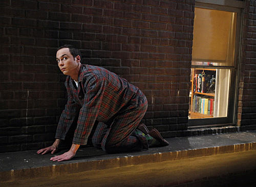 Sheldon on a Ledge