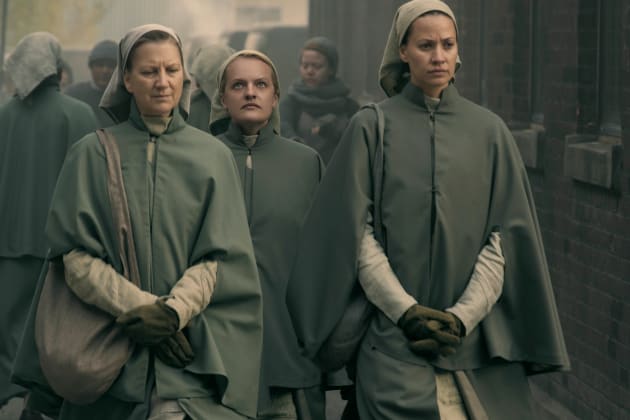 Handmaid's Tale Cast Commander Price A Trio of Marthas - The Handmaid's Tale Season 3 Episode 2 - TV Fanatic