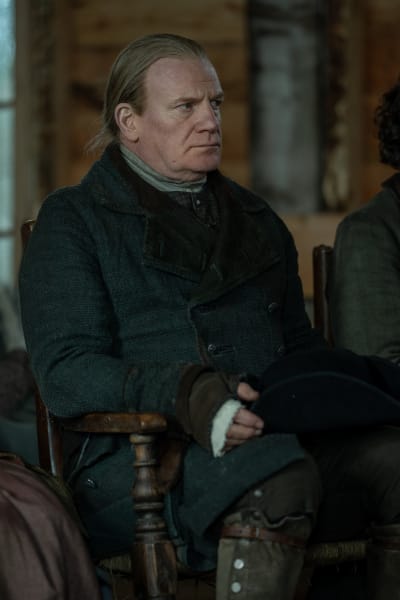 Tom at Church - Outlander Season 6 Episode 6