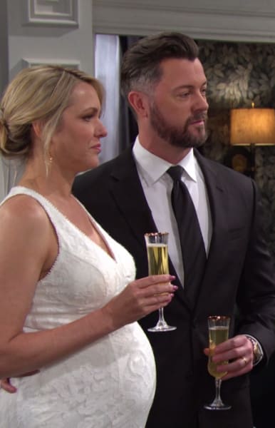 Nicole and EJ's Toast - Days of Our Lives
