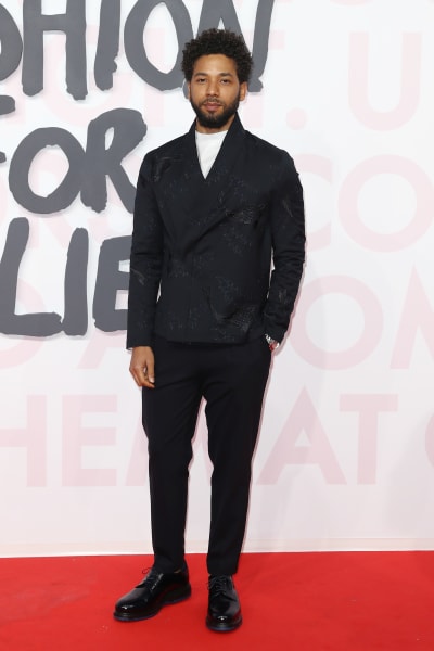 Jussie Smollett Attends Fashion Show