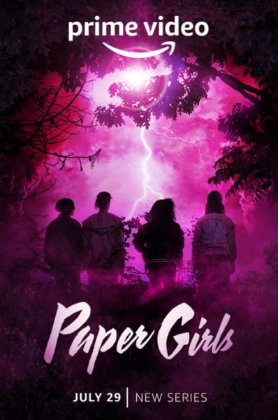 Key Art For Amazon's Paper Girls