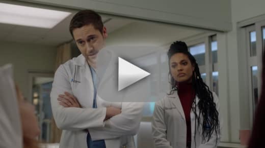 New amsterdam fall finale promo lunas heart
