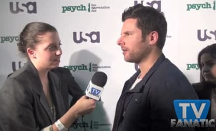 Psych Exclusive: On the Green Carpet with James Roday!