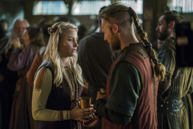 Ubbe and Margrethe - Vikings Season 4 Episode 17 - TV Fanatic