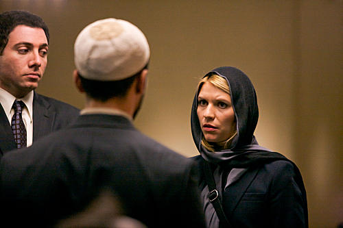 Carrie at a Mosque