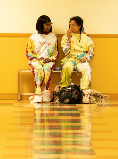Lunch in the Hallway